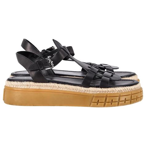 prada tyre sole sandals|Prada platform heels.